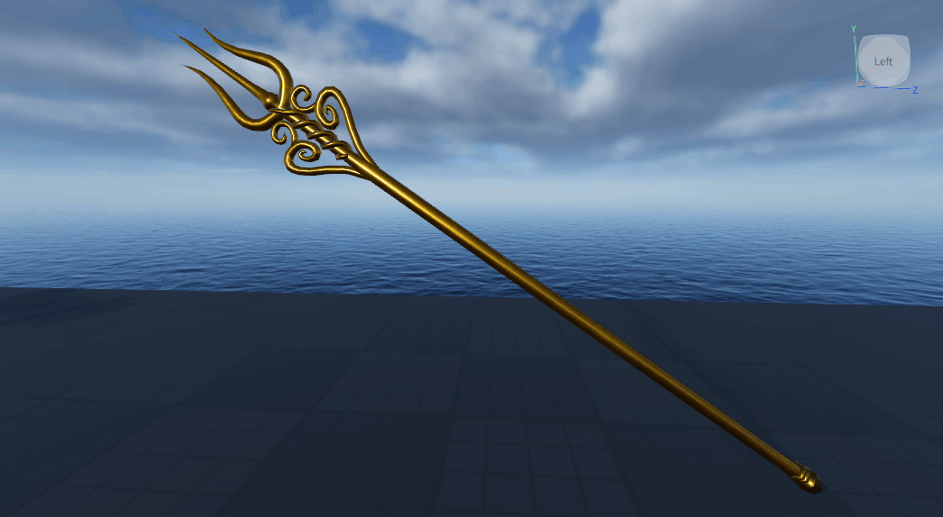 Fishman Trident sword image from Haze Seas