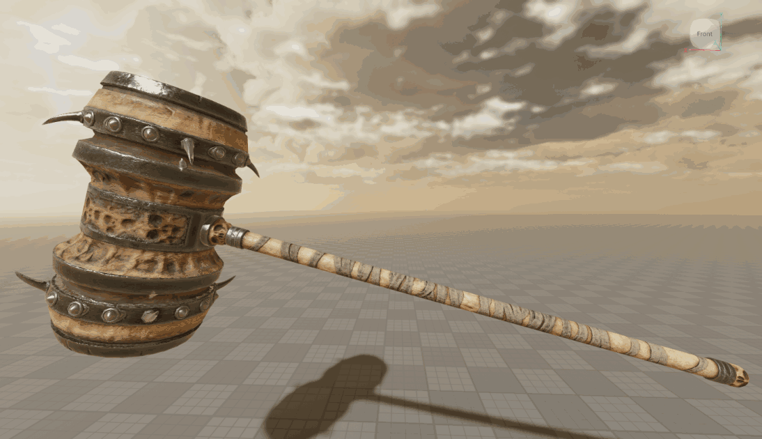 SeaBeast Hammer sword image from Haze Seas
